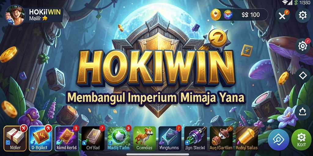 Tampilan menarik dari gameplay HOKIWIN yang penuh strategi.