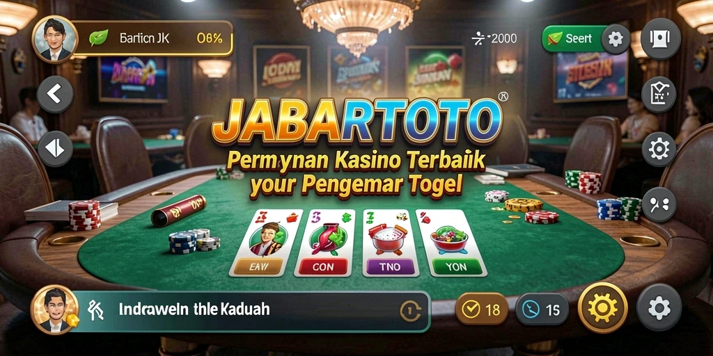 Tangkapan layar utama JABARTOTO menampilkan suasana bermain togel yang seru.