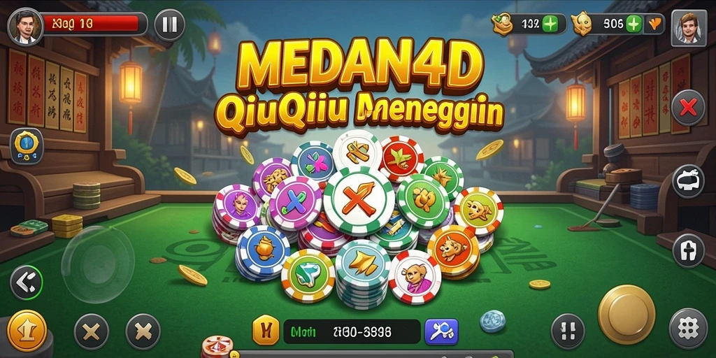 Gameplay QiuQiu yang menarik dan mengasyikkan di MEDAN4D.